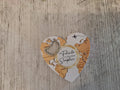 Apri bottiglia cuore mappamondo mis.8,5×8