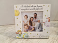 Portafoto Piccolo Principe 15x15 cm in Legno "Dolcicose" – Bomboniera Confezionata con Scatola e Confetti