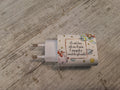 Caricatore USB Multiplo Piccolo Principe 9x4,7 cm con 3 Porte – Bomboniera Confezionata con Scatola e Confetti