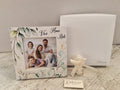 Portafoto Botanico 15x15 cm in Legno "Dolcicose" – Bomboniera Confezionata con Scatola e Confetti