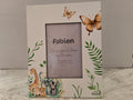 Cornice Portafoto Verticale in Legno Tema Giungla Safari Fabien - 19,5x24,5 cm